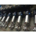 Stainless Steel Sanitary Butterlfy with Pneumatic Actuator